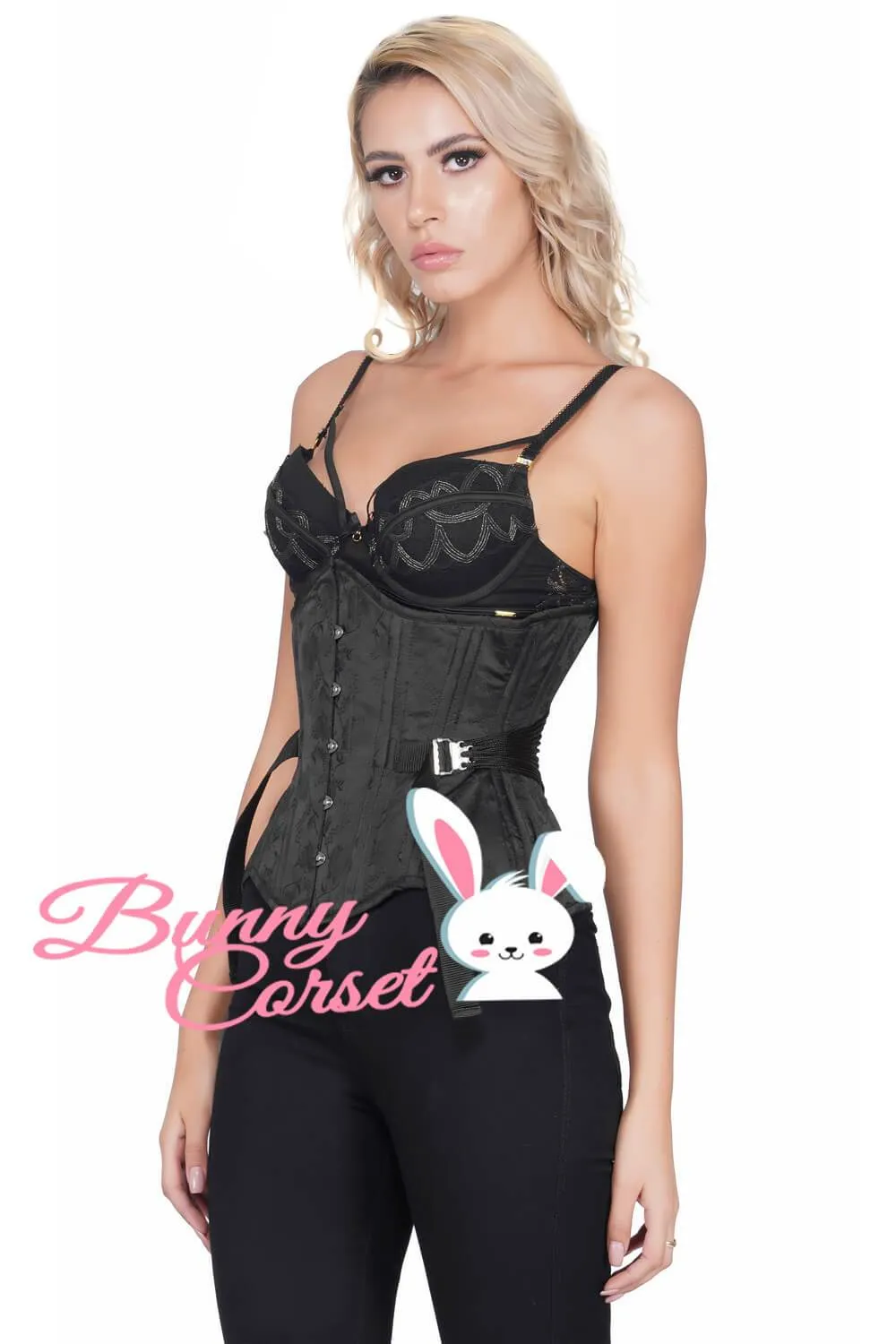 Calantha Curvy Waist Training Corset with Fan Lacing