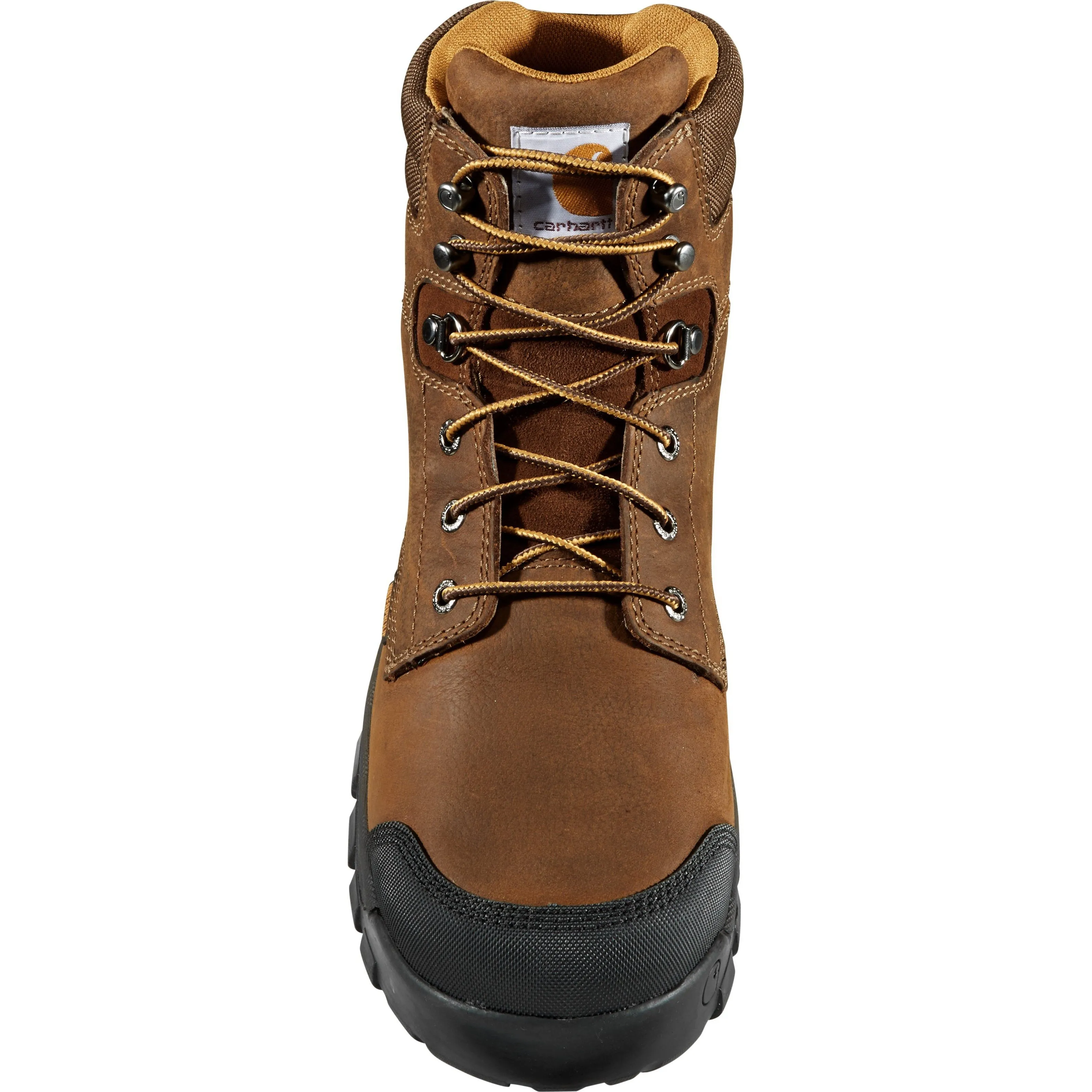Carhartt Men's 6" Composite Toe Waterproof Metguard Work Boot - Brown - CMF6720