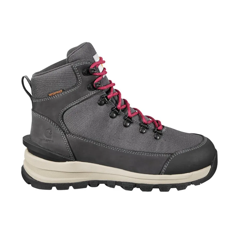 Carhartt Women's Gilmore 6" Waterproof Soft Toe Work Hiker Boot - Charcoal - FH6087-W