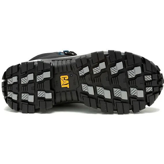 Cat Men's Invader Mid Vent Composite Toe Slip Resistant Work Boot -Black- P91664