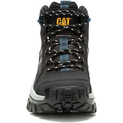 Cat Men's Invader Mid Vent Composite Toe Slip Resistant Work Boot -Black- P91664