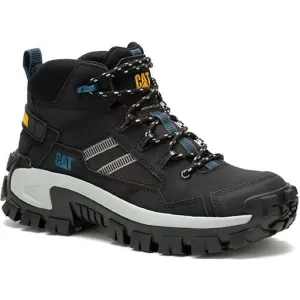 Cat Men's Invader Mid Vent Composite Toe Slip Resistant Work Boot -Black- P91664