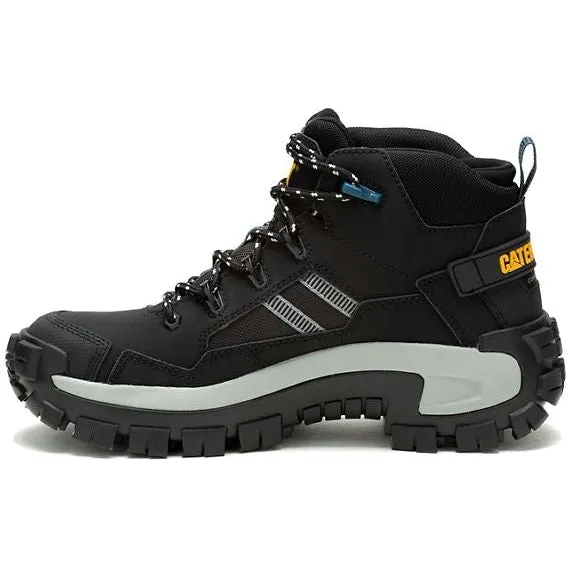 Cat Men's Invader Mid Vent Composite Toe Slip Resistant Work Boot -Black- P91664