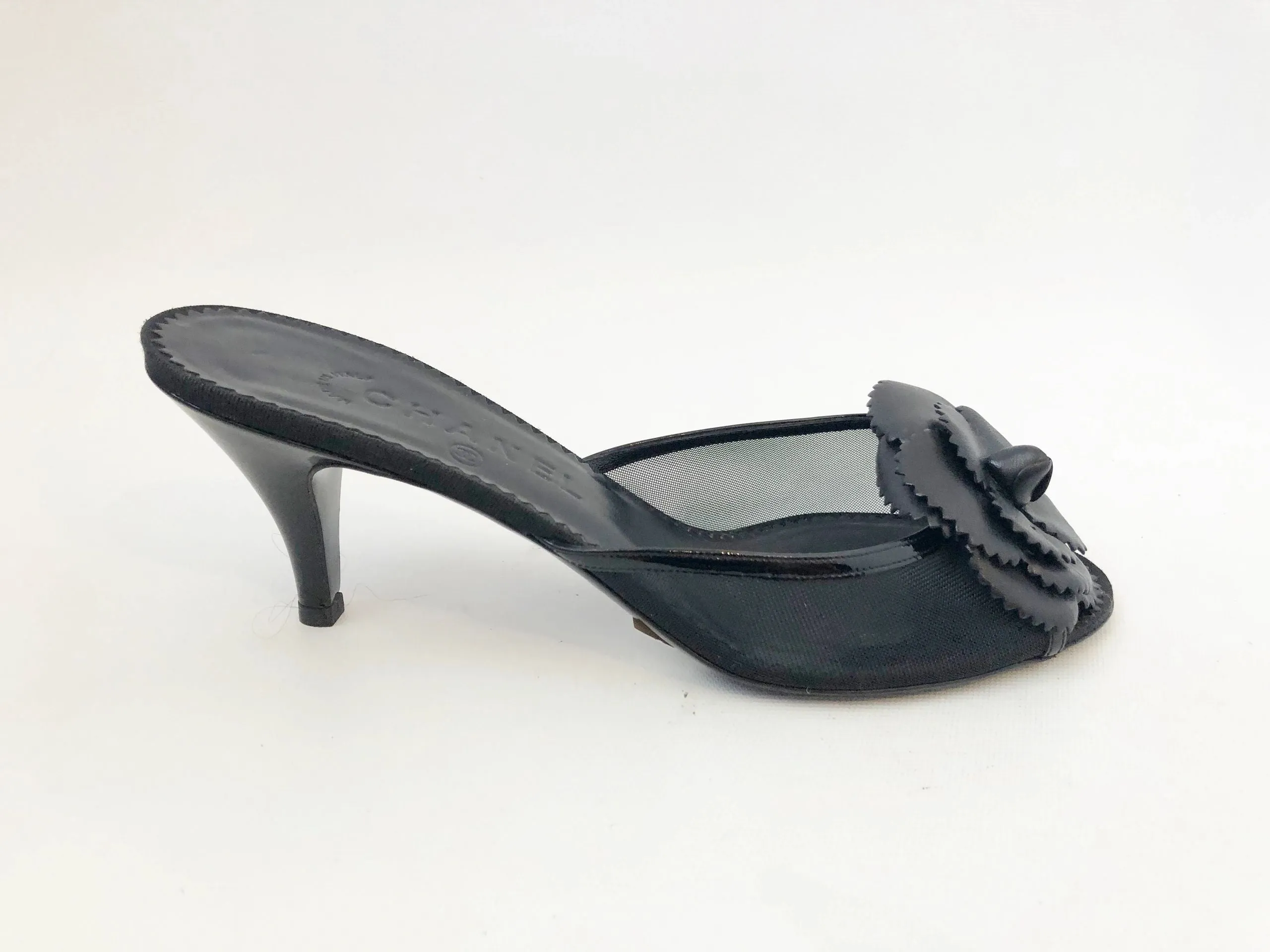 Chanel Camellia Mules Size 40 It (10 Us)
