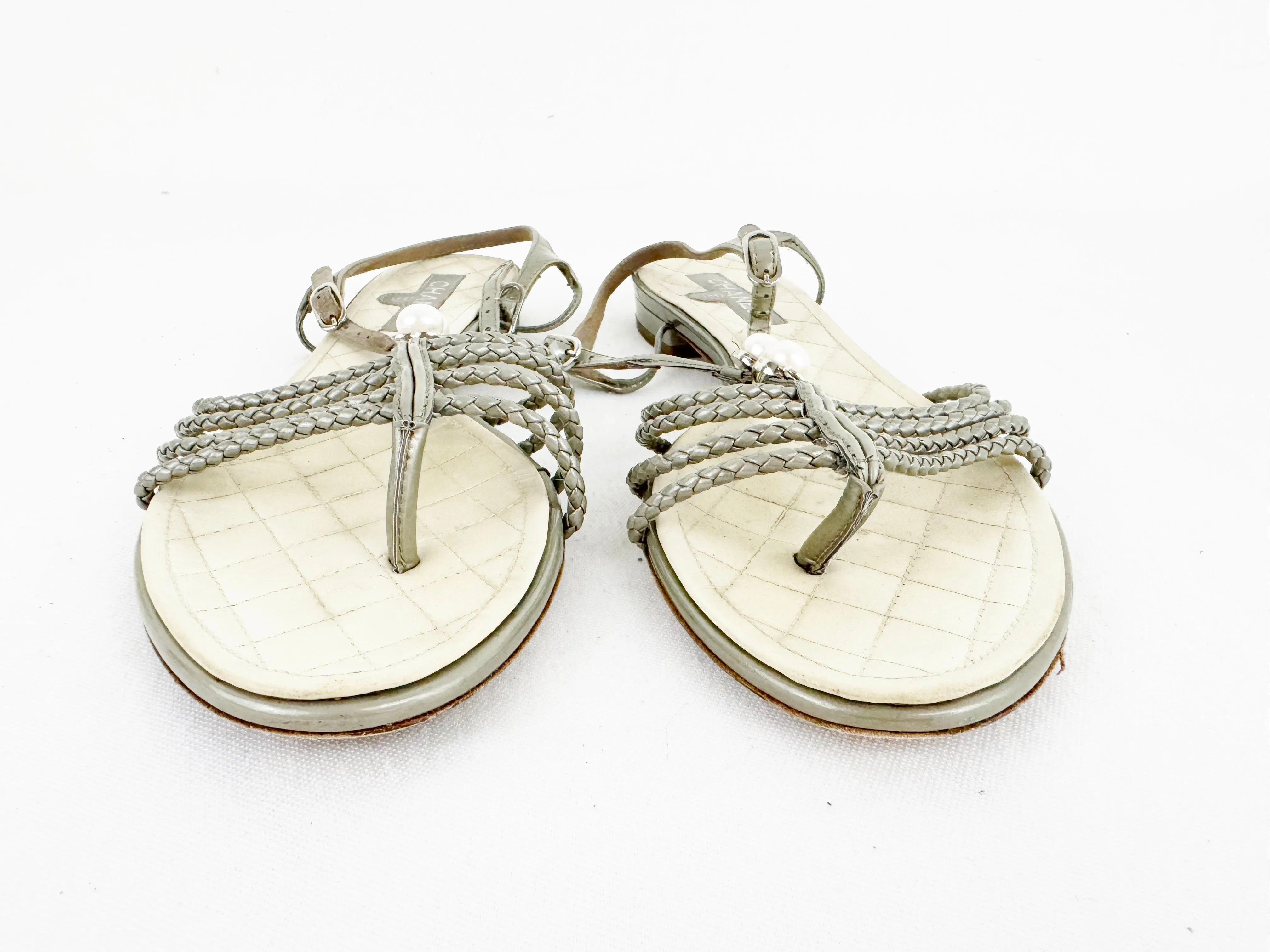 Chanel Strappy Sandal Size 8