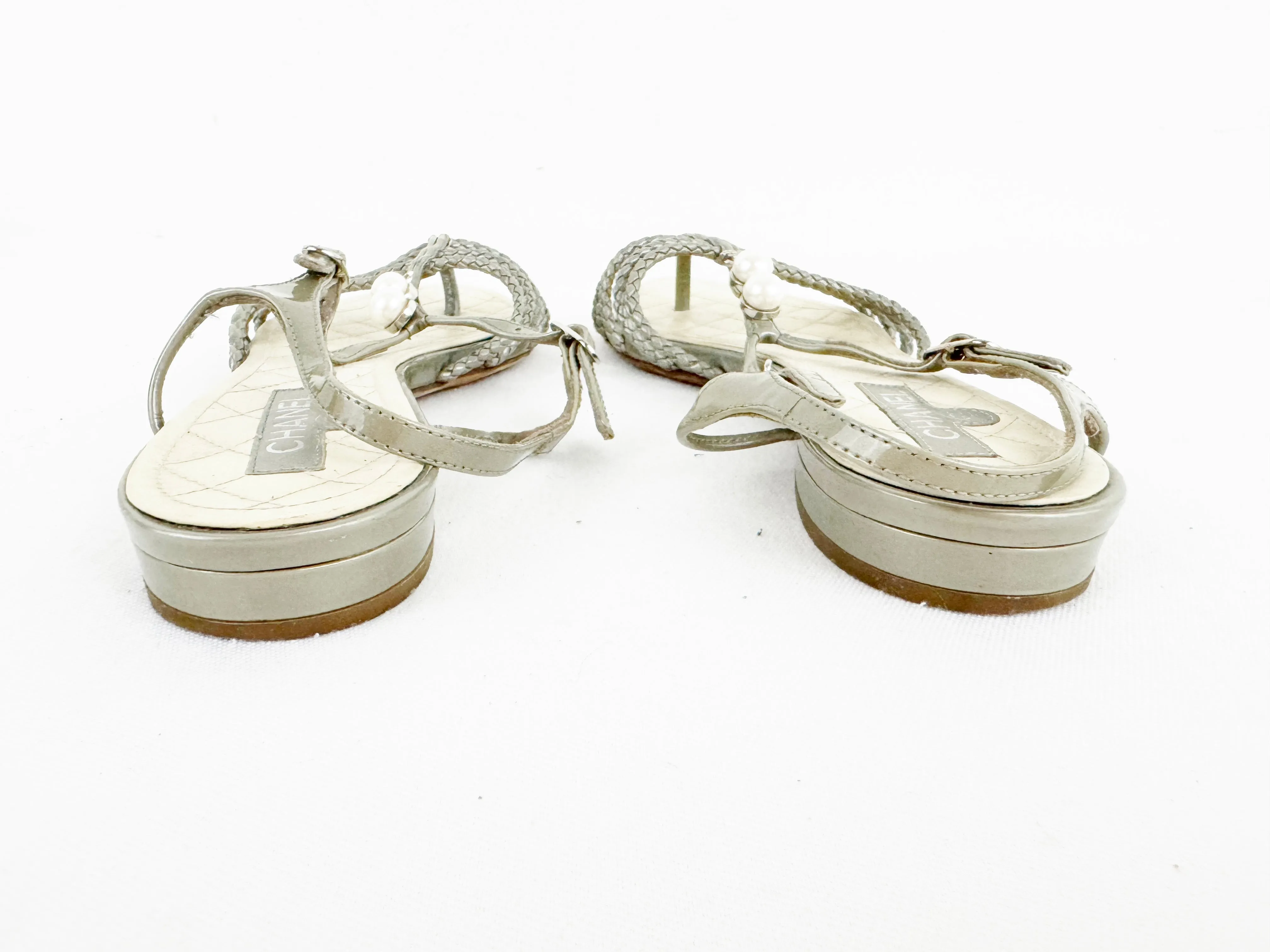 Chanel Strappy Sandal Size 8