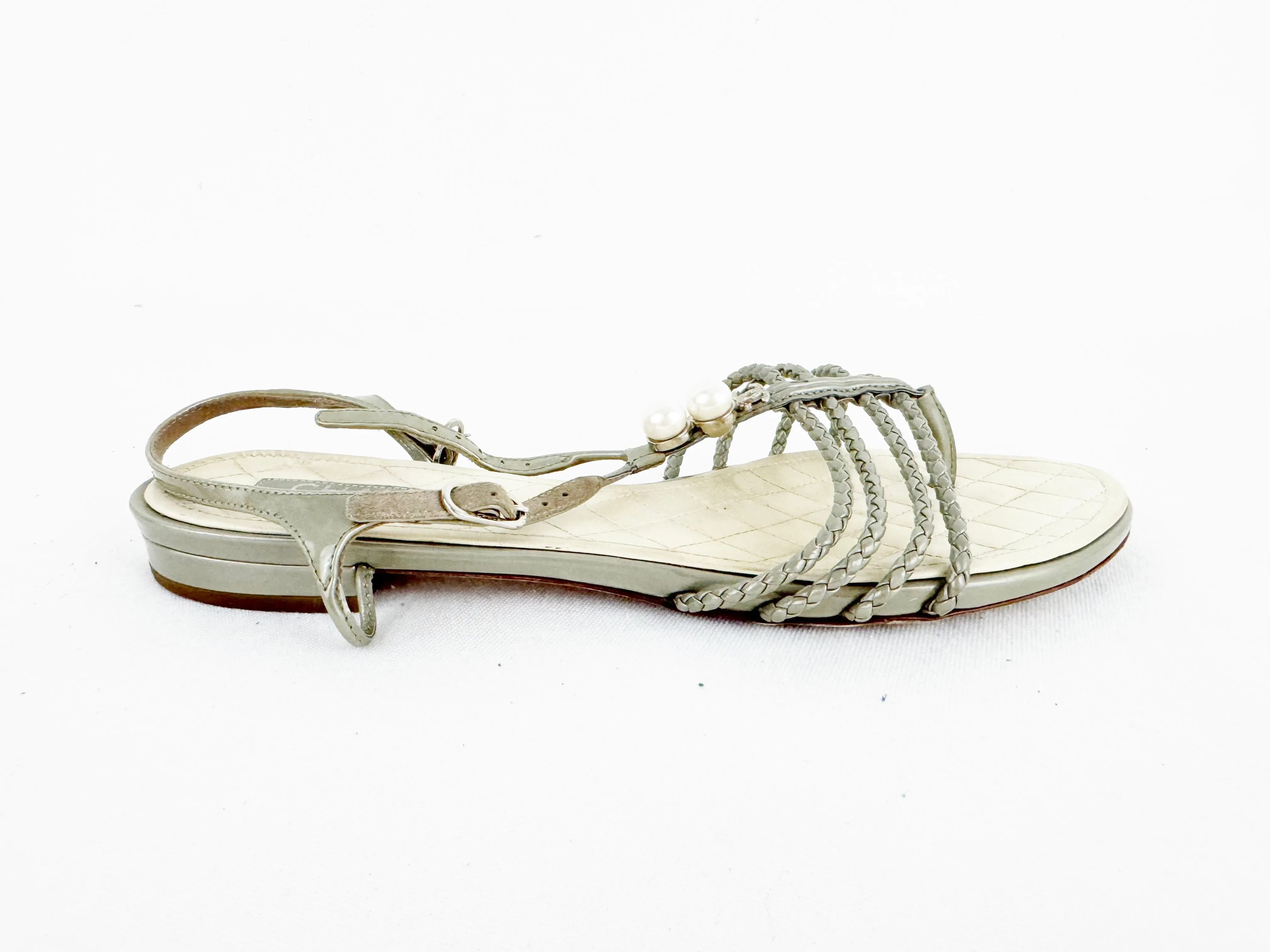 Chanel Strappy Sandal Size 8