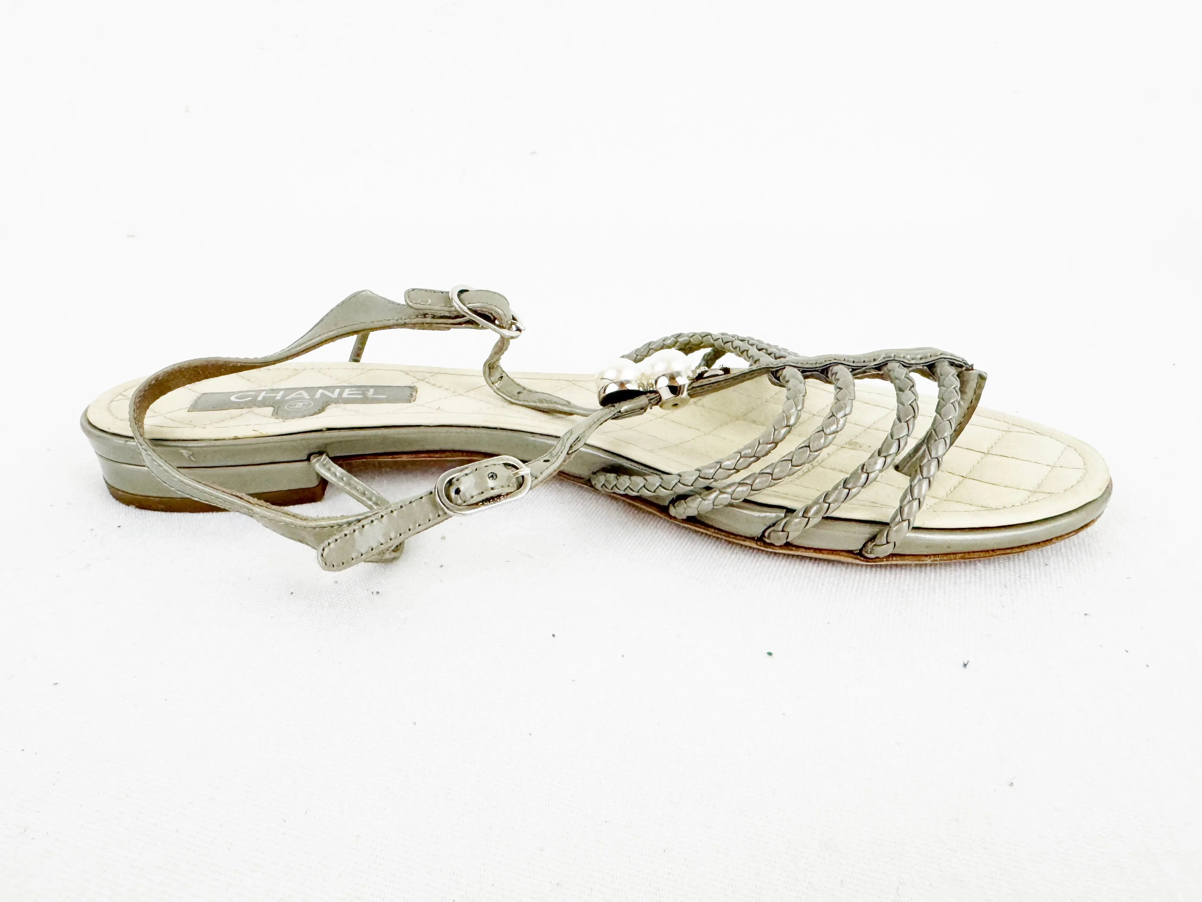 Chanel Strappy Sandal Size 8