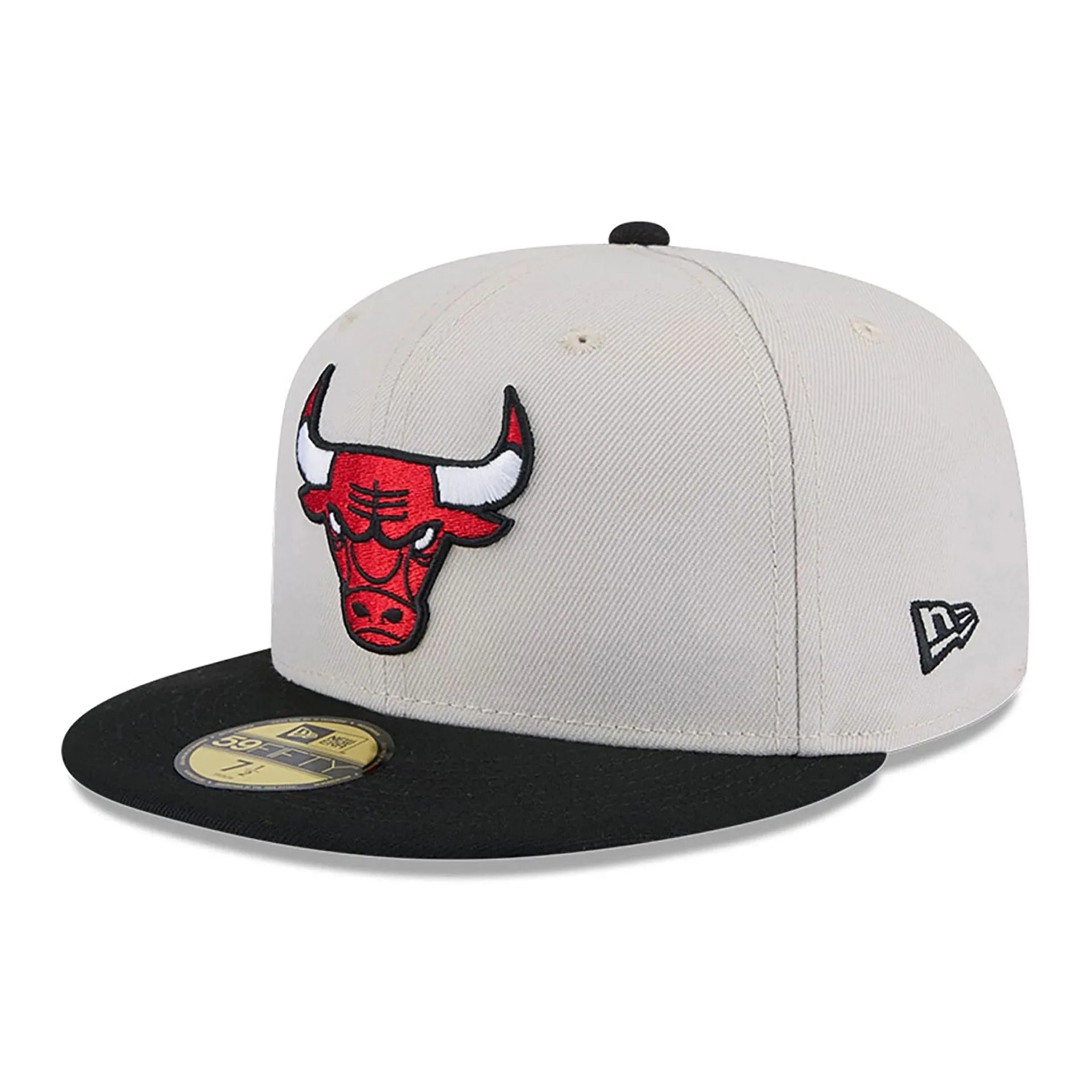Chicago Bulls NBA All Star Game 2025 Fan Pack Cream 59FIFTY Fitted Cap