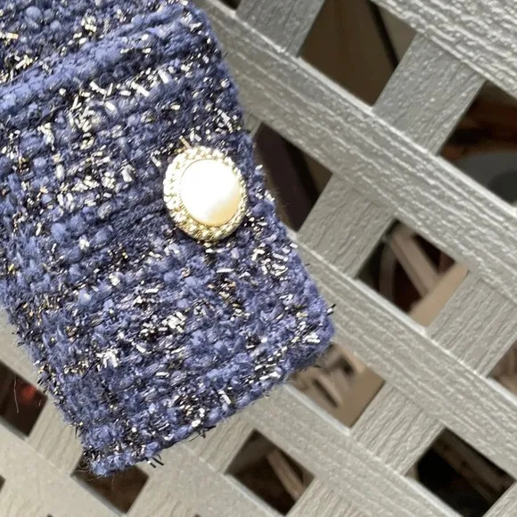 Chico’s Foil Tweed Jacket