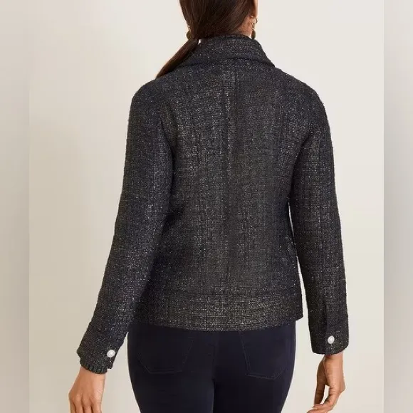 Chico’s Foil Tweed Jacket