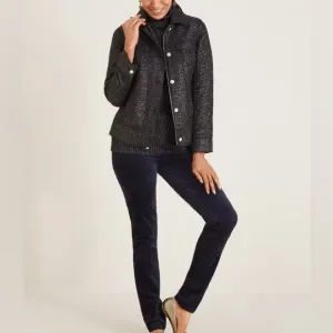 Chico’s Foil Tweed Jacket