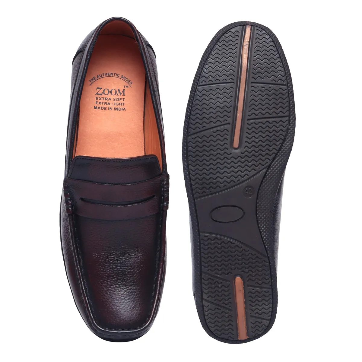 Classic Leather Loafers for Men CK – 03