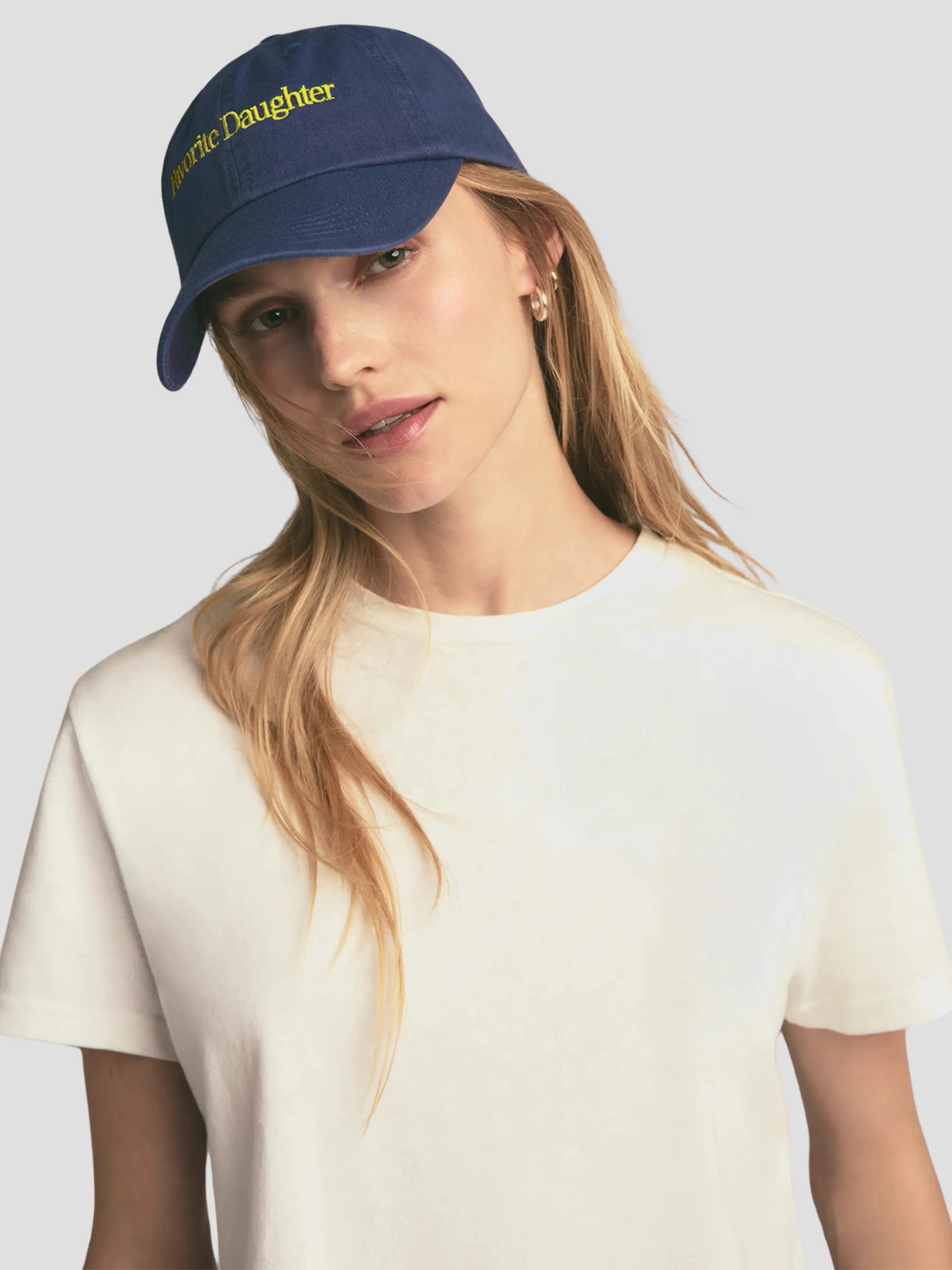 Classic Logo Baseball Hat in Navy