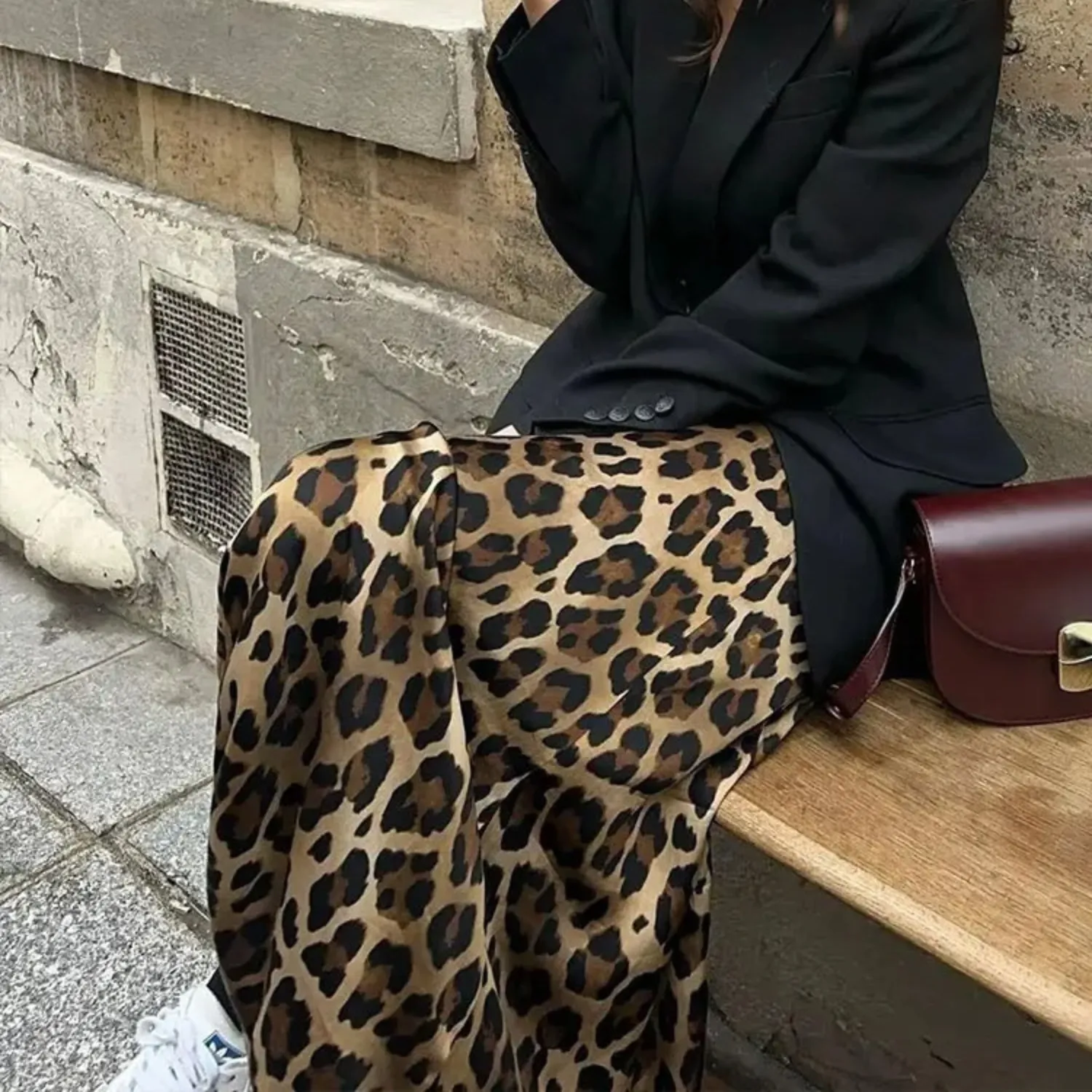 Cleo Leopard Skirt