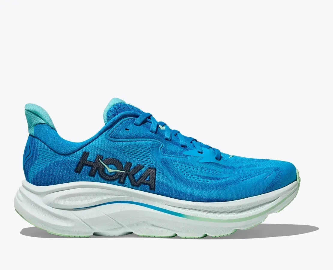 Clifton 10 - Mens - Hoka Blue/Skyward Blue - WIDE