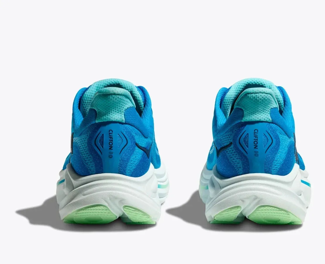 Clifton 10 - Mens - Hoka Blue/Skyward Blue - WIDE