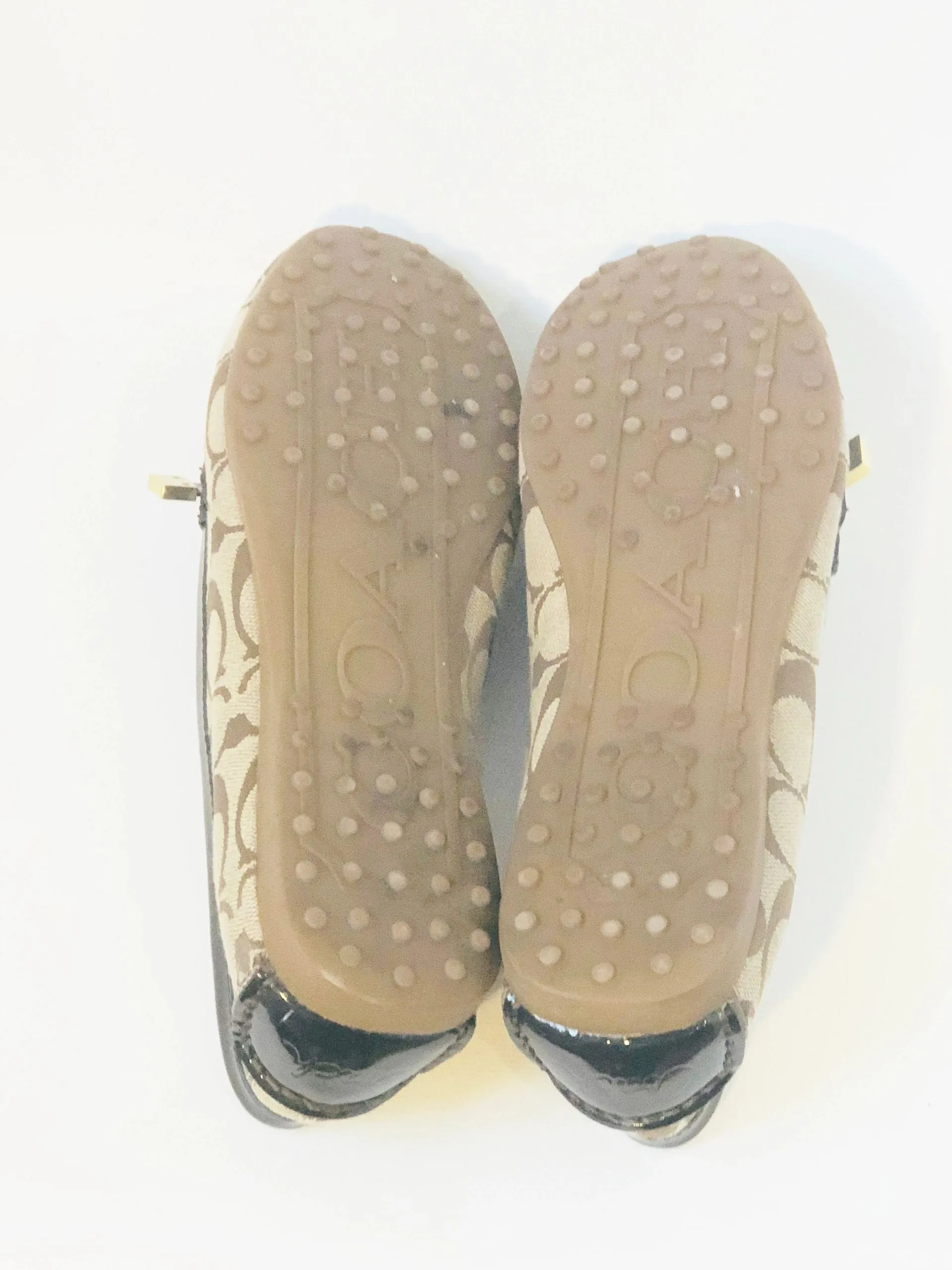 Coach Monogram Loafer Size 10 B