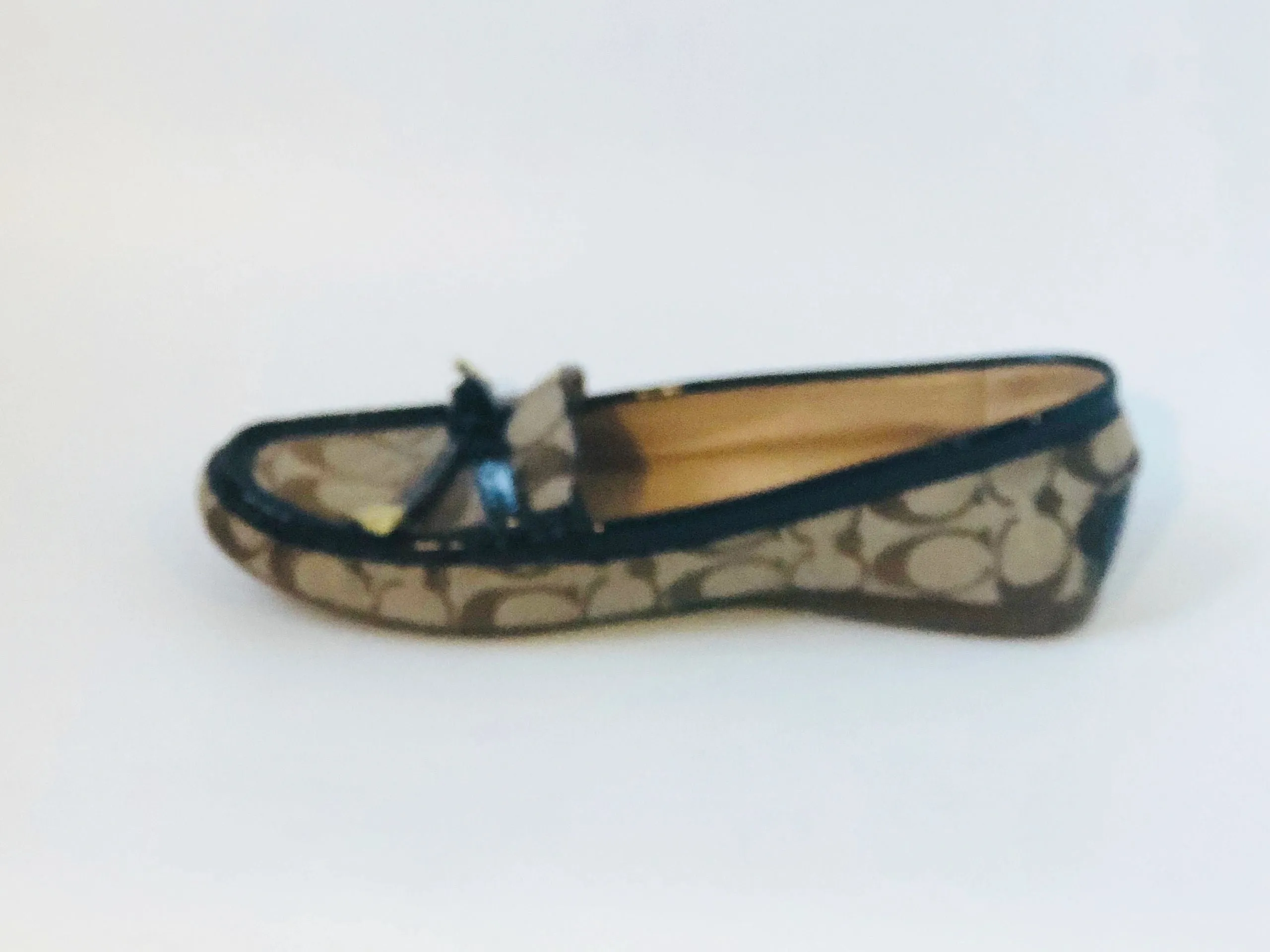 Coach Monogram Loafer Size 10 B
