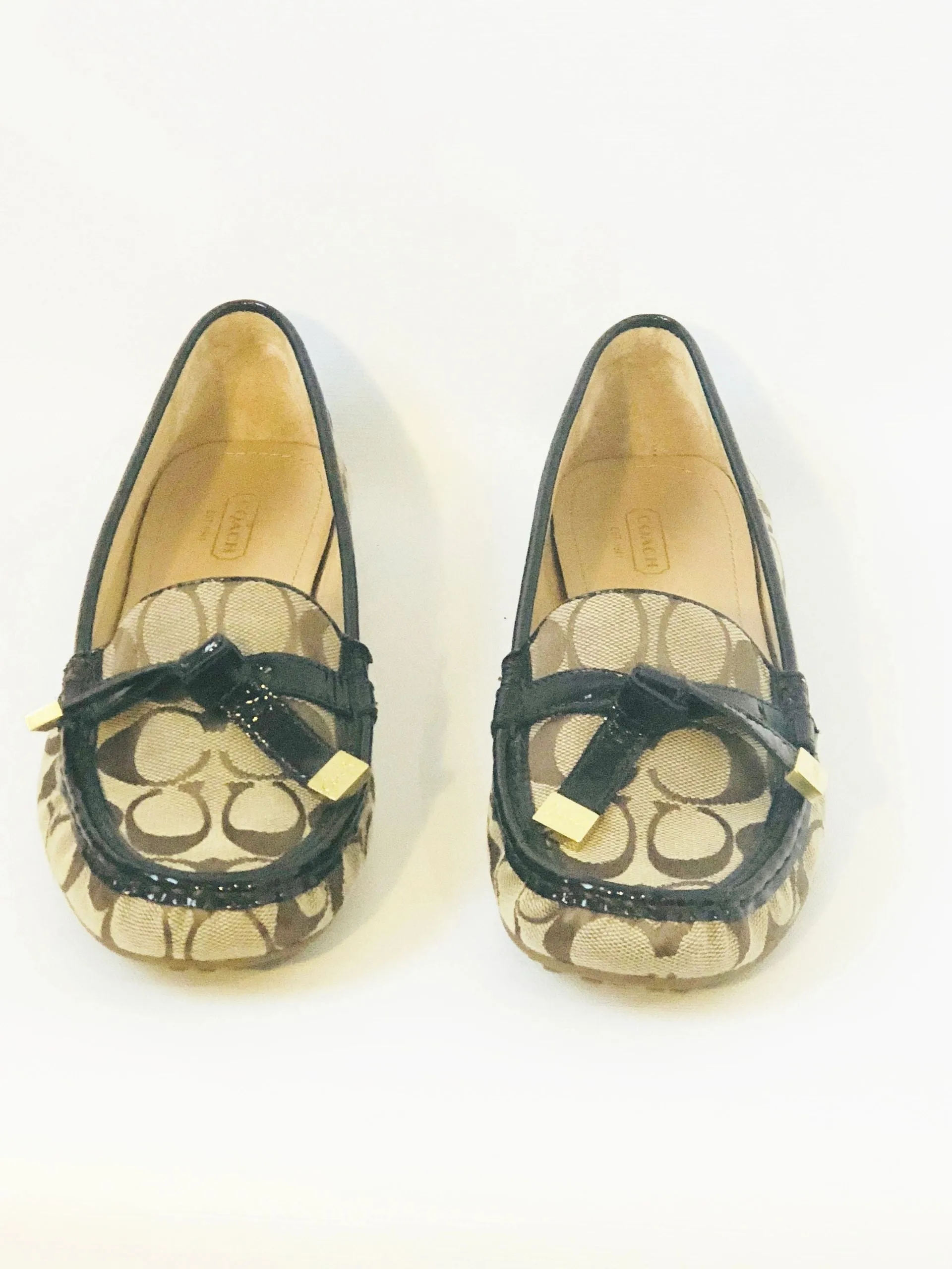 Coach Monogram Loafer Size 10 B