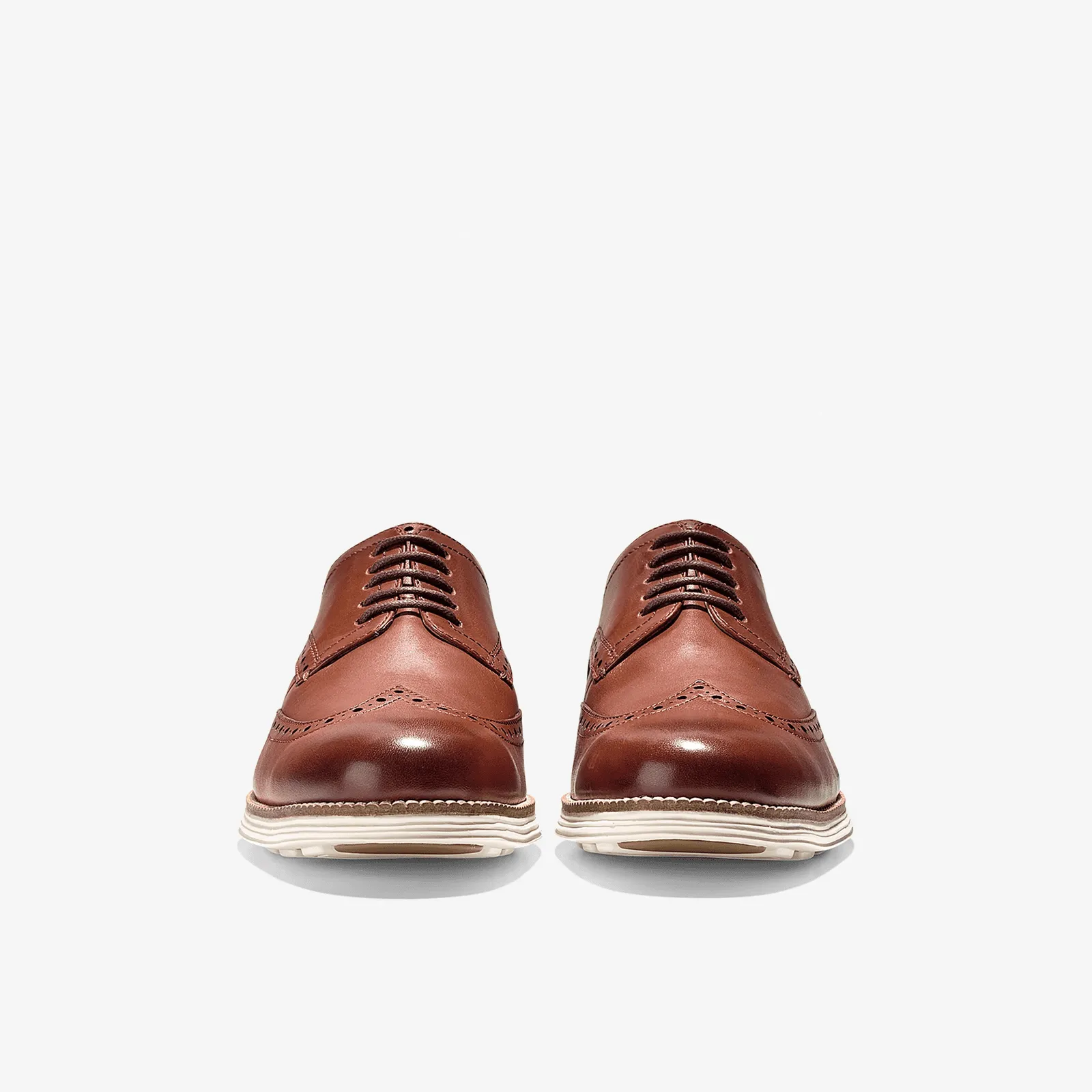 Cole Haan ØriginalGrand Wingtip Oxford Woodbury Leather Ivory C26471