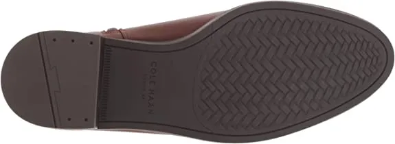 Cole Haan Women's Harrington Grand Buckle Boot Mid Calf, Bitter Chocolate, 5 B US