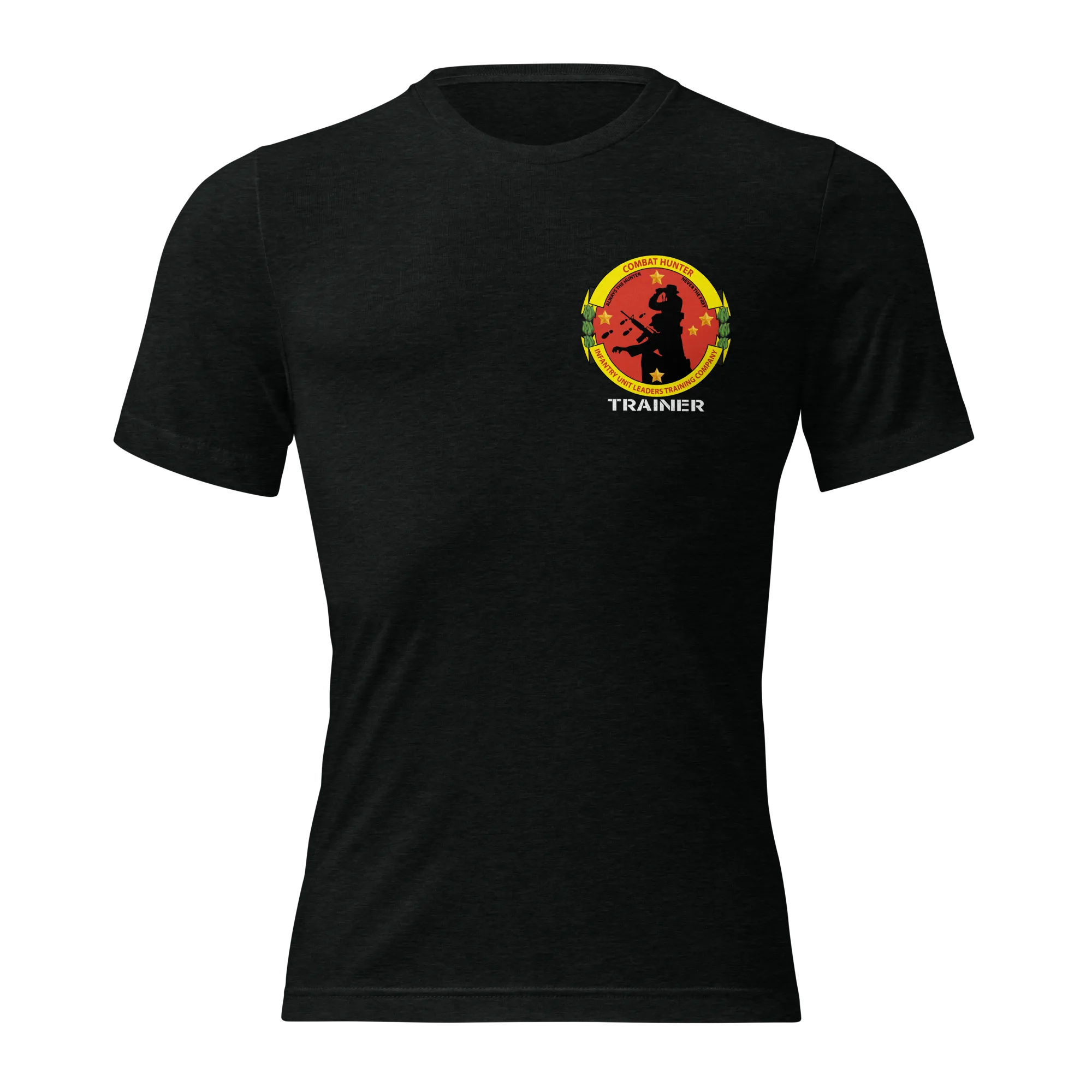 COMBAT HUNTER TRAINER TRI-BLEND T-SHIRT