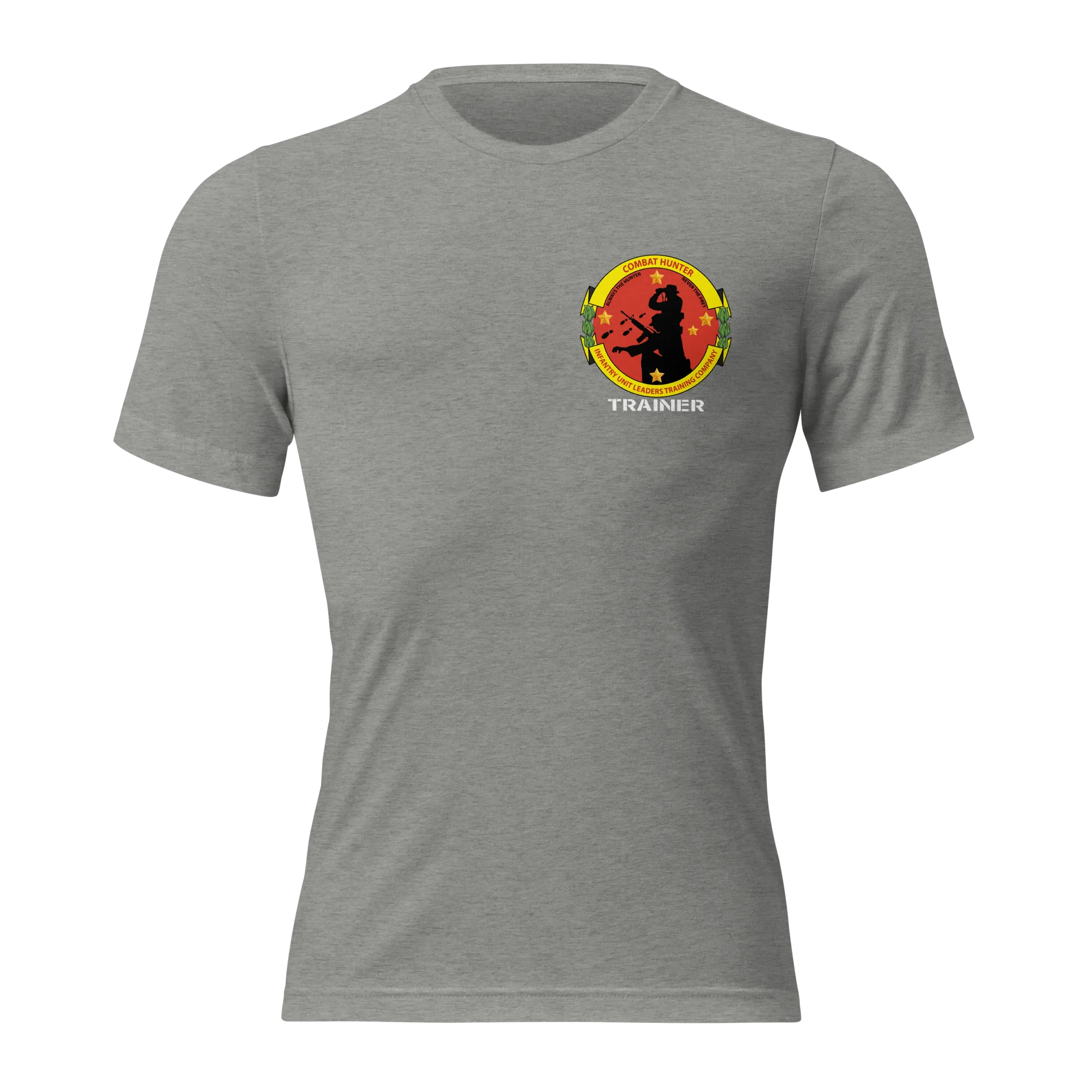 COMBAT HUNTER TRAINER TRI-BLEND T-SHIRT
