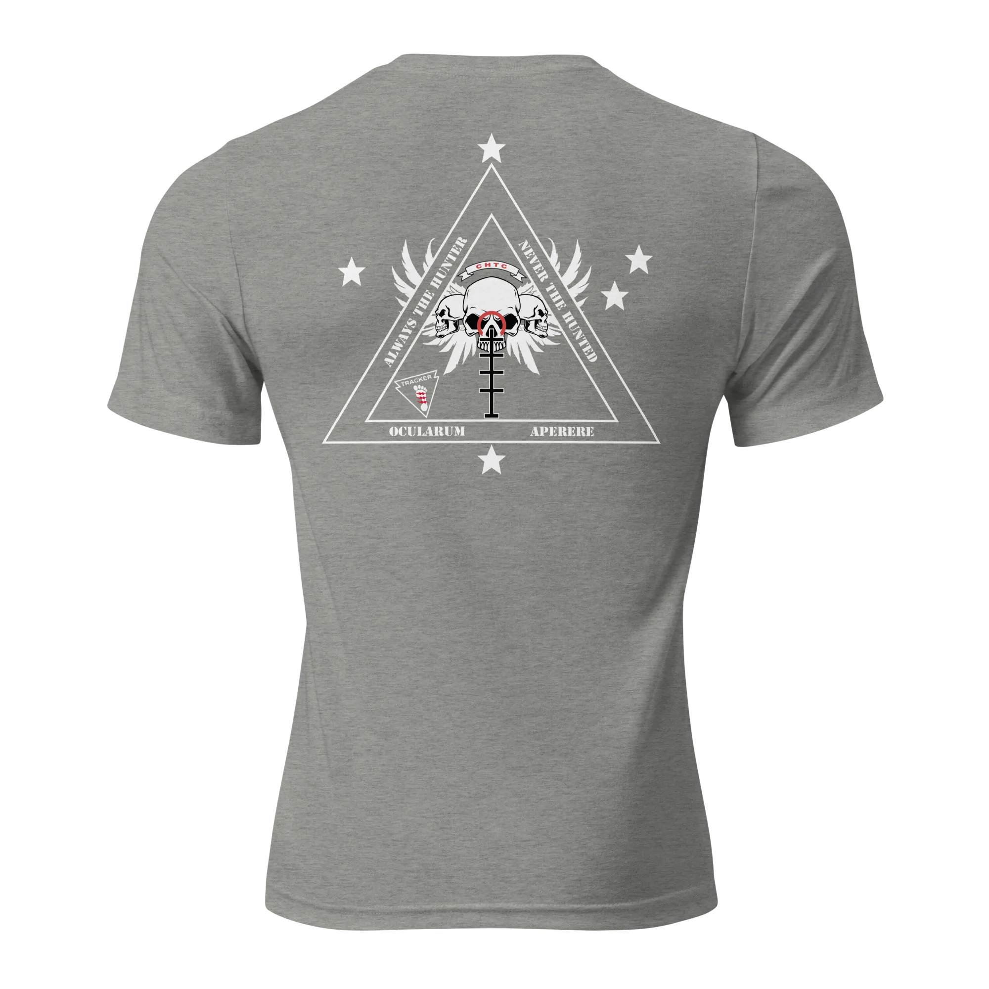 COMBAT HUNTER TRAINER TRI-BLEND T-SHIRT