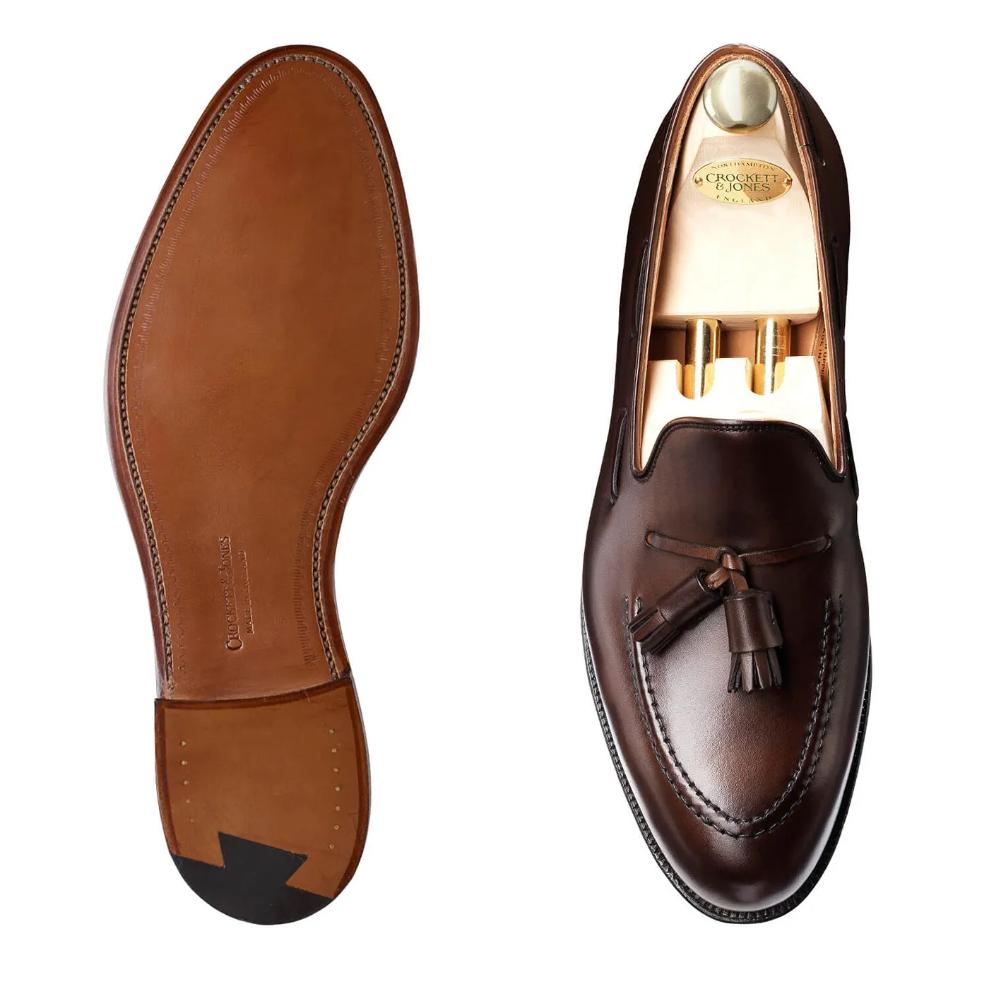 Crockett & Jones | Cavendish | Dark Brown Burnished Calf