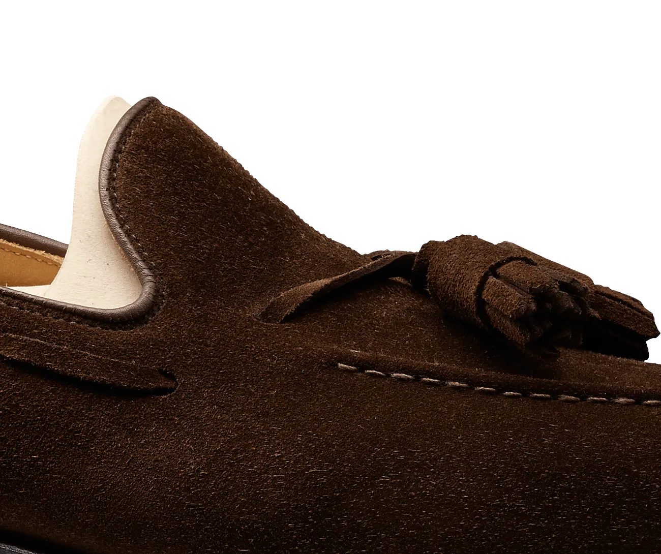 Crockett & Jones | Cavendish | Dark Brown Calf Suede