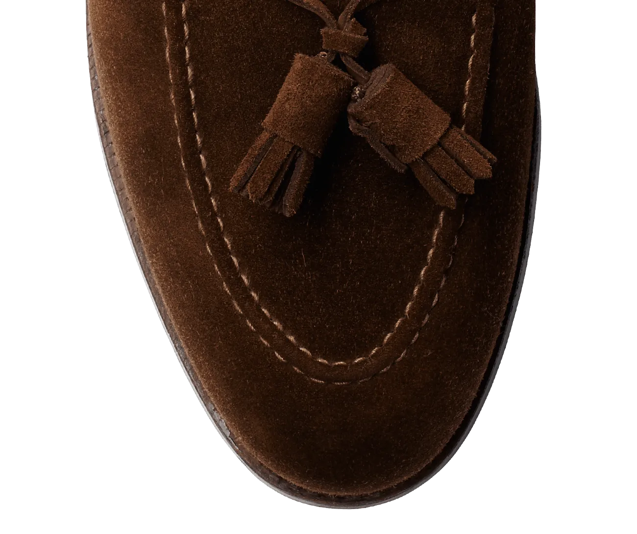Crockett & Jones | Cavendish | Dark Brown Calf Suede
