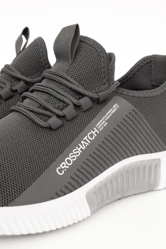Crosshatch Nimbus Trainers Grey
