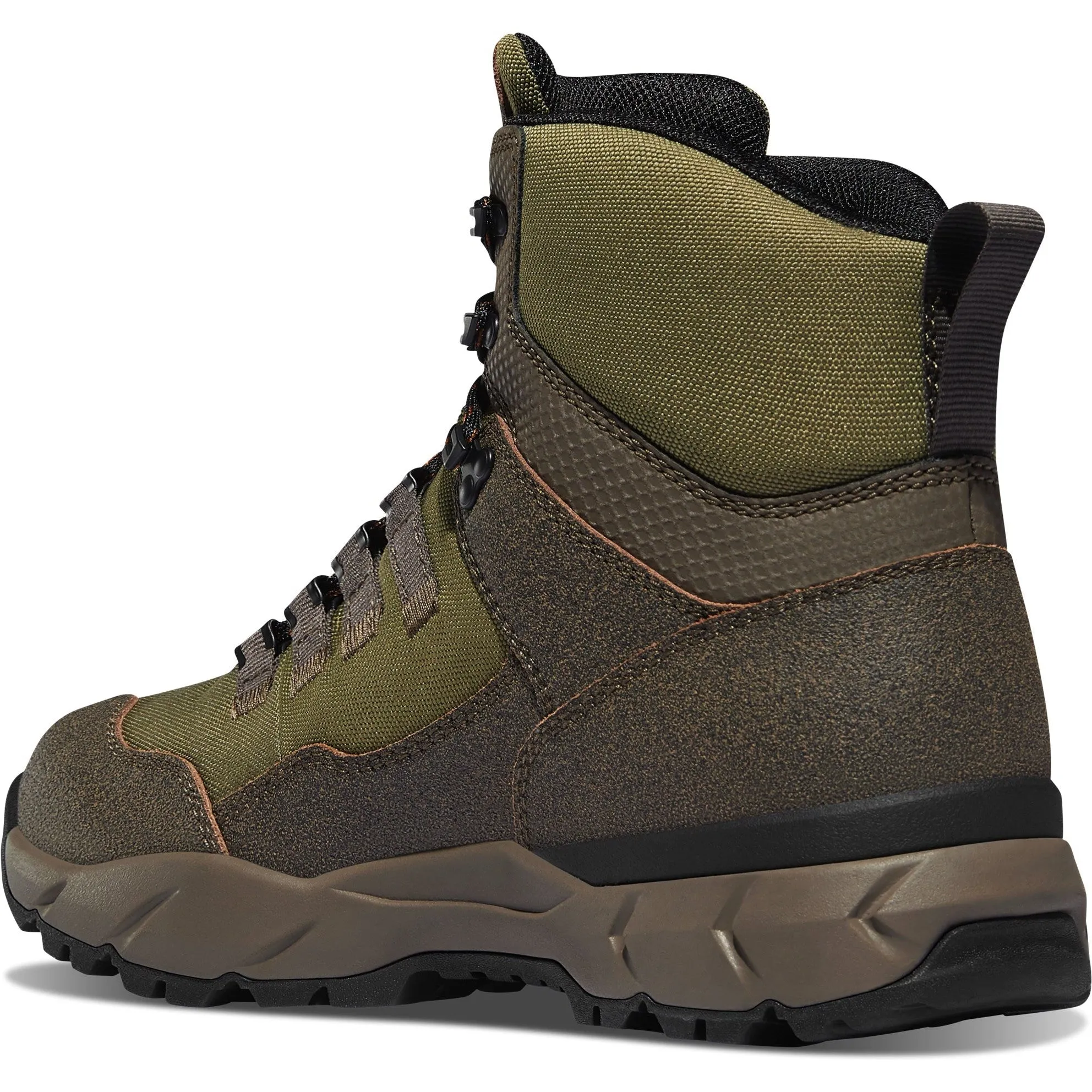 Danner Men's Vital Trail 6" Waterproof Hiking Boot - Brown/Olive - 65301
