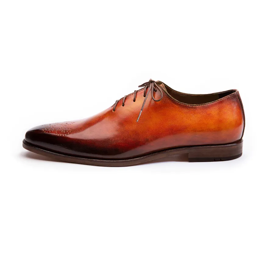 Dawson Tan Patina Wholecut Oxford