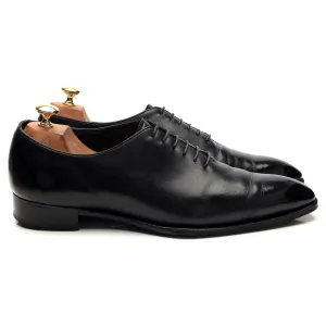 Deco 'Sinatra' Black Leather Wholecut Oxford UK 10 E