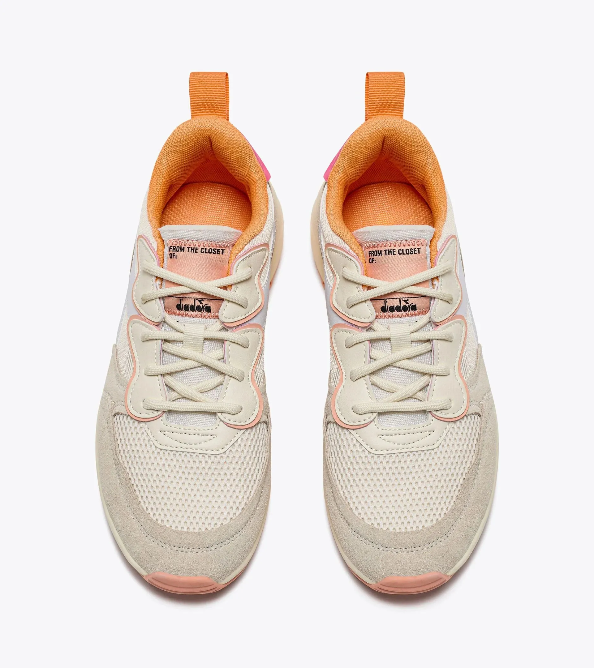 Diadora Womens Trainers Jolly Suede Mesh