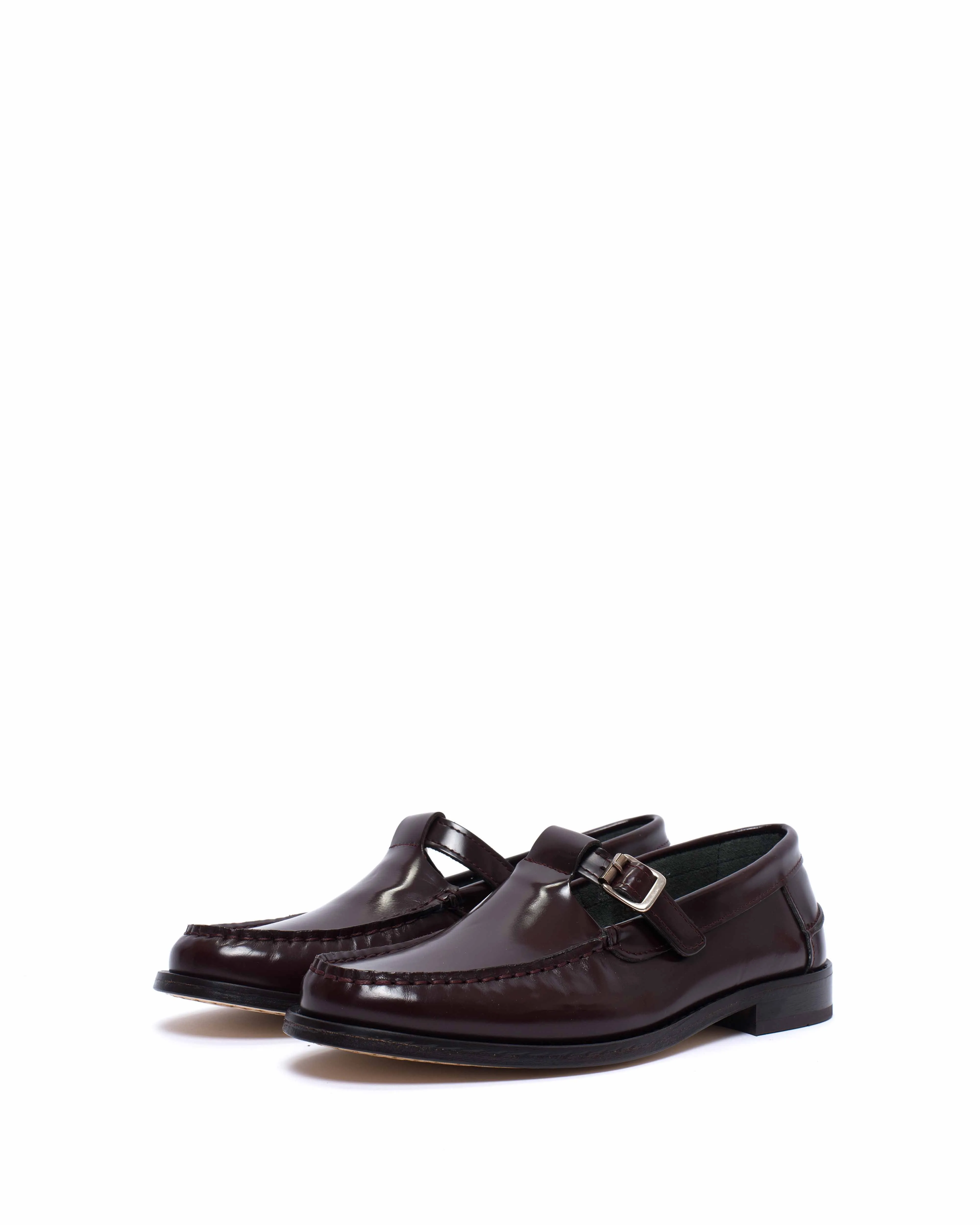 Dico Loafer t-bar Polido Bordeaux