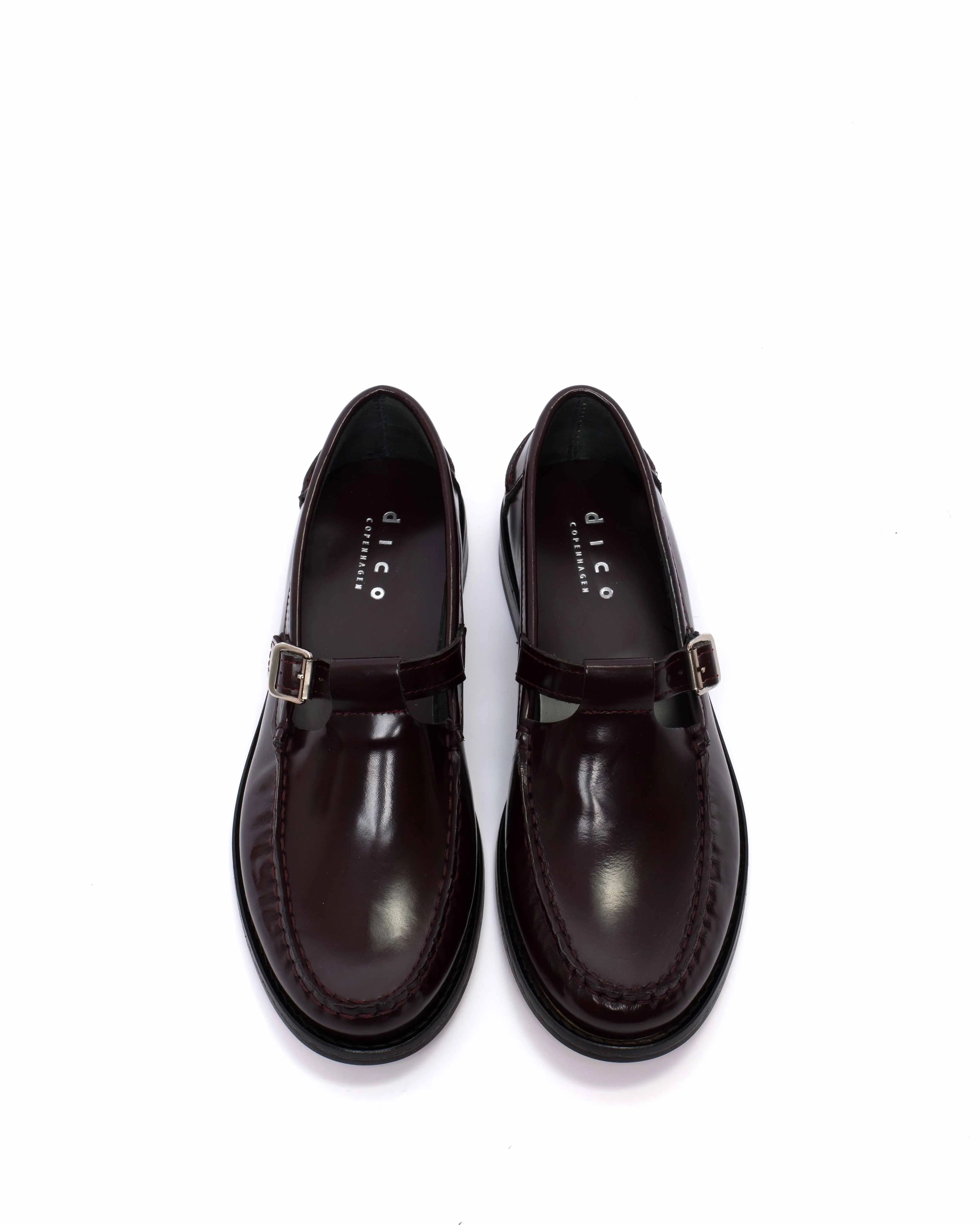 Dico Loafer t-bar Polido Bordeaux
