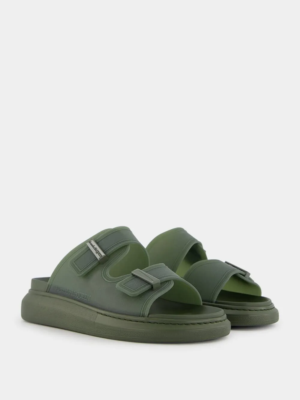 Double-Strap Hybrid Flatform Sandals