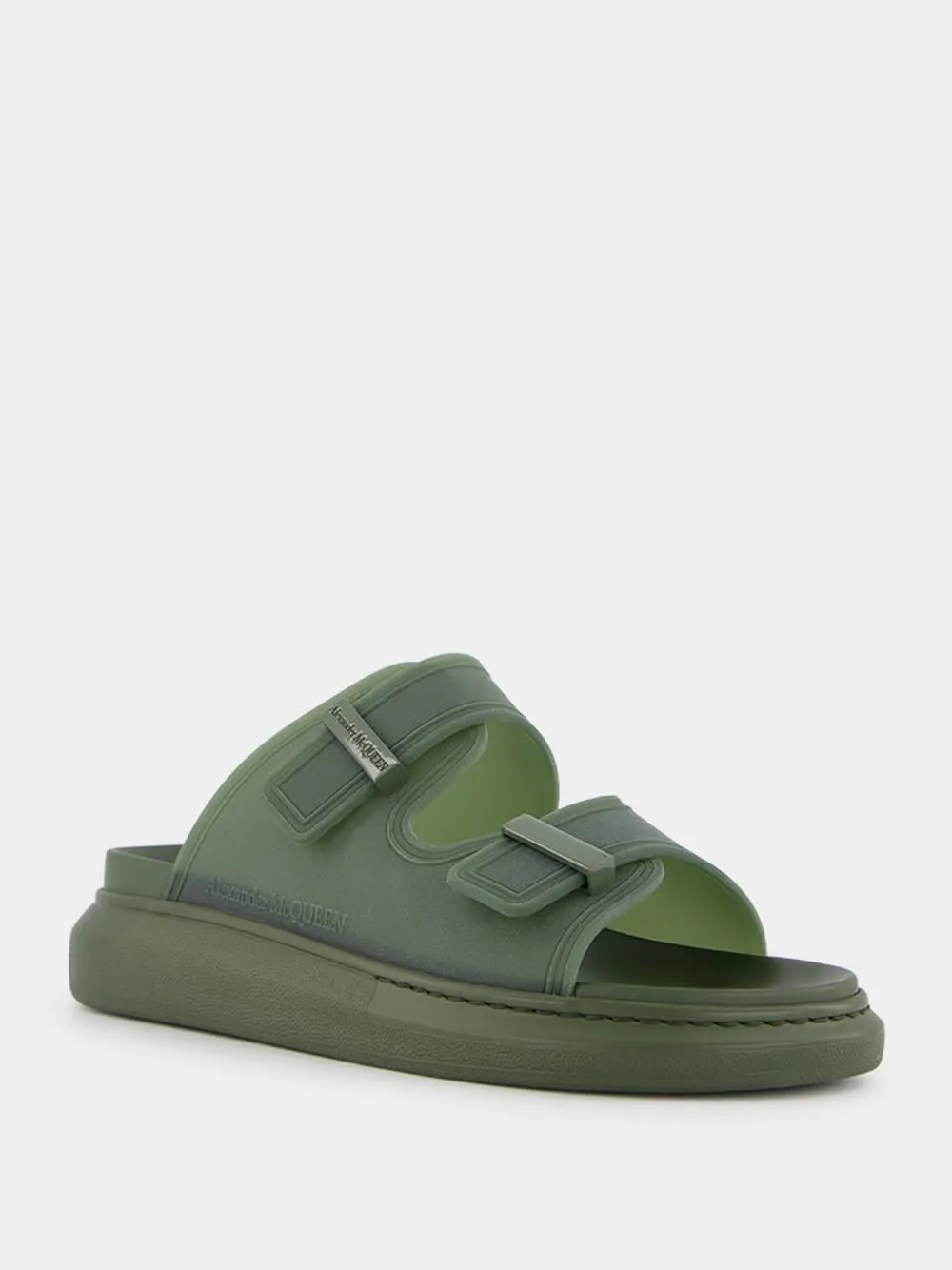 Double-Strap Hybrid Flatform Sandals