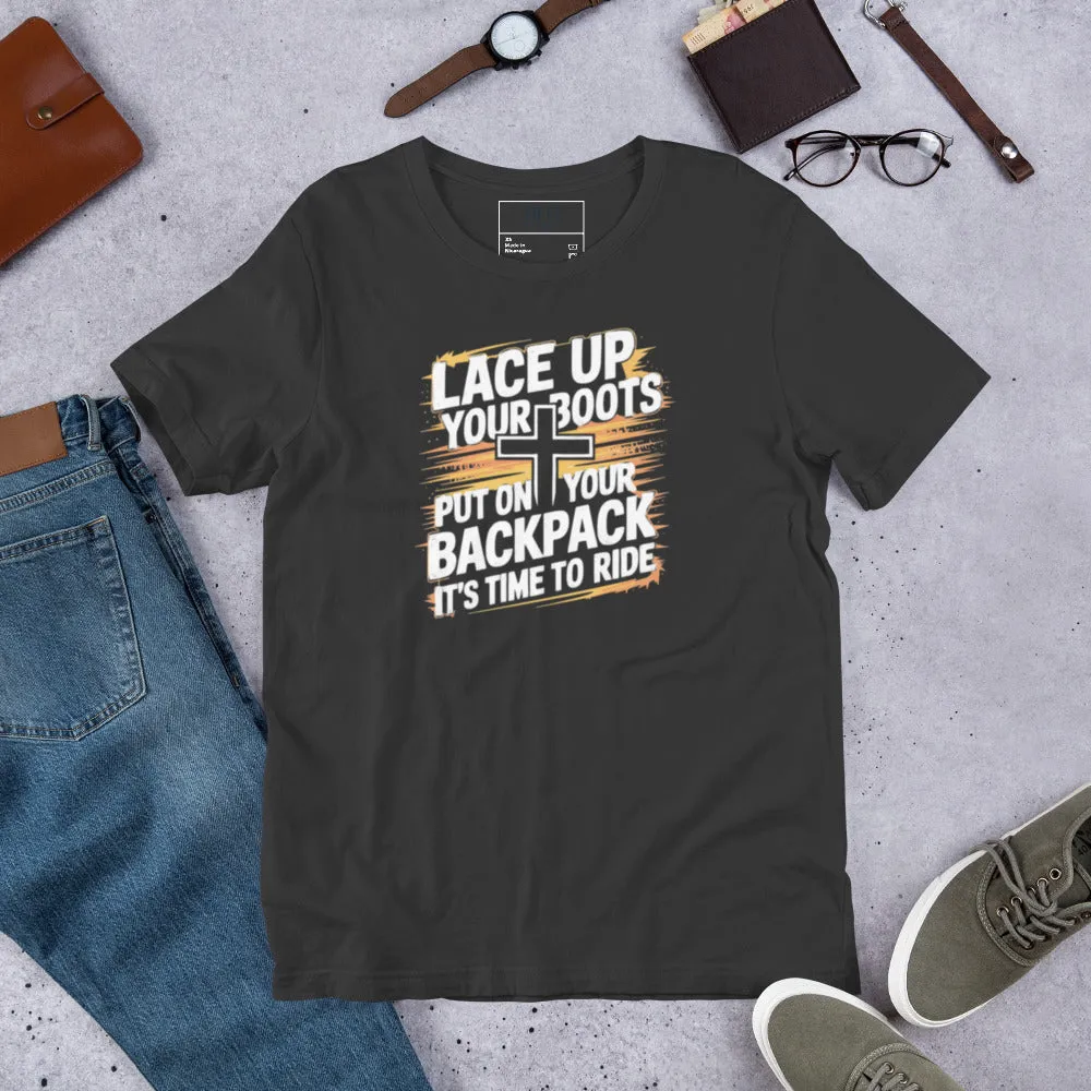DUO MODERN "LACE UP YOUR BOOTS" Unisex T-Shirt