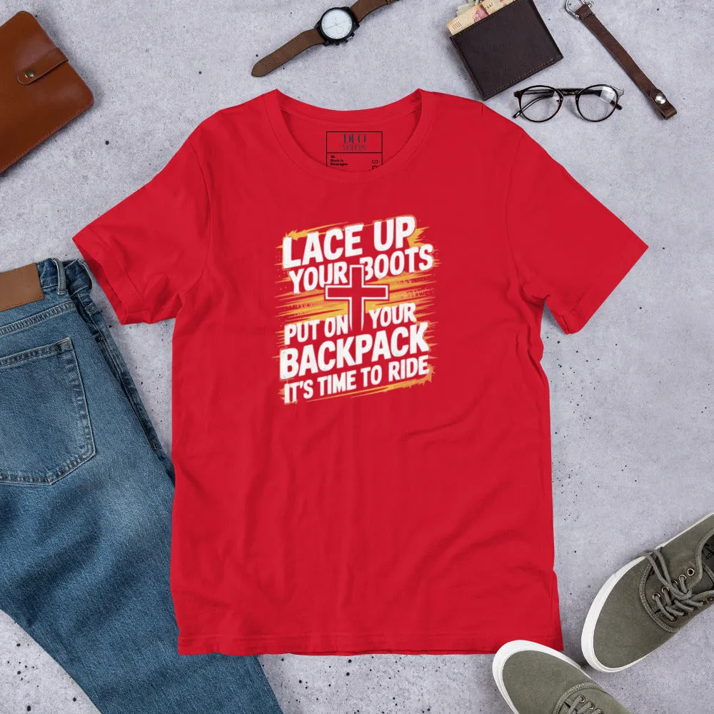 DUO MODERN "LACE UP YOUR BOOTS" Unisex T-Shirt