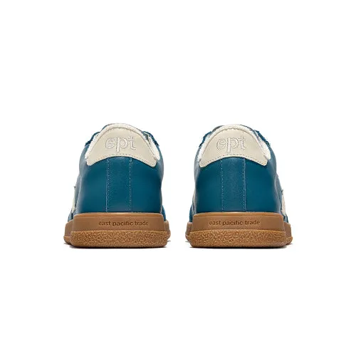 East Pacific Trade Scarpa in pelle Santos teal/avorio
