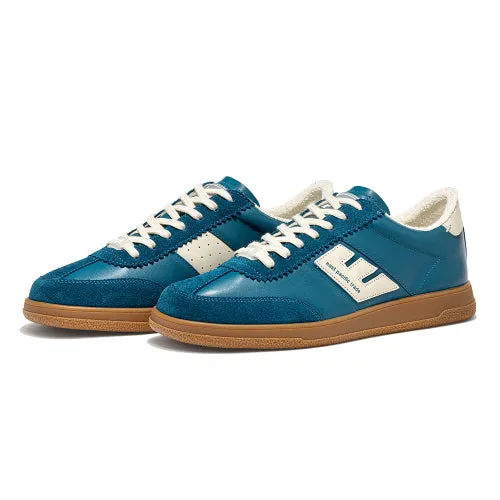 East Pacific Trade Scarpa in pelle Santos teal/avorio