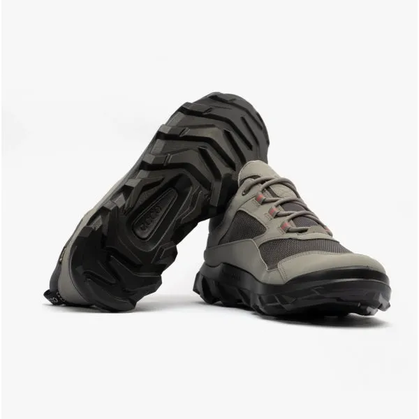 ECCO MX LOW GTX Mens Trainers Shoes Steel/Magnet