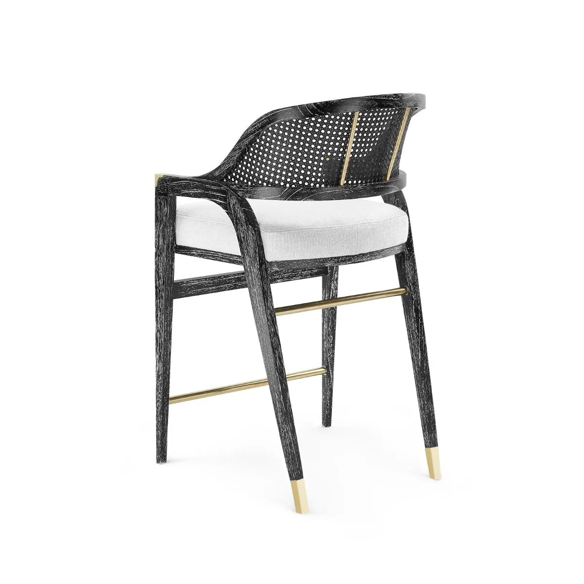 Edward Counter Stool / Jet Black