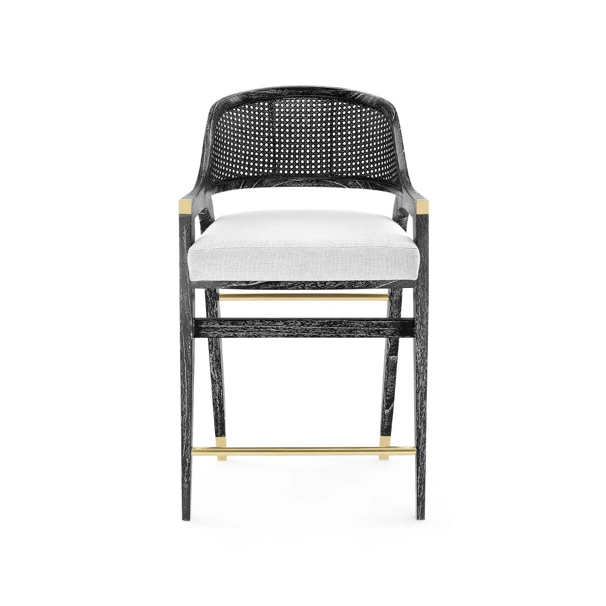 Edward Counter Stool / Jet Black