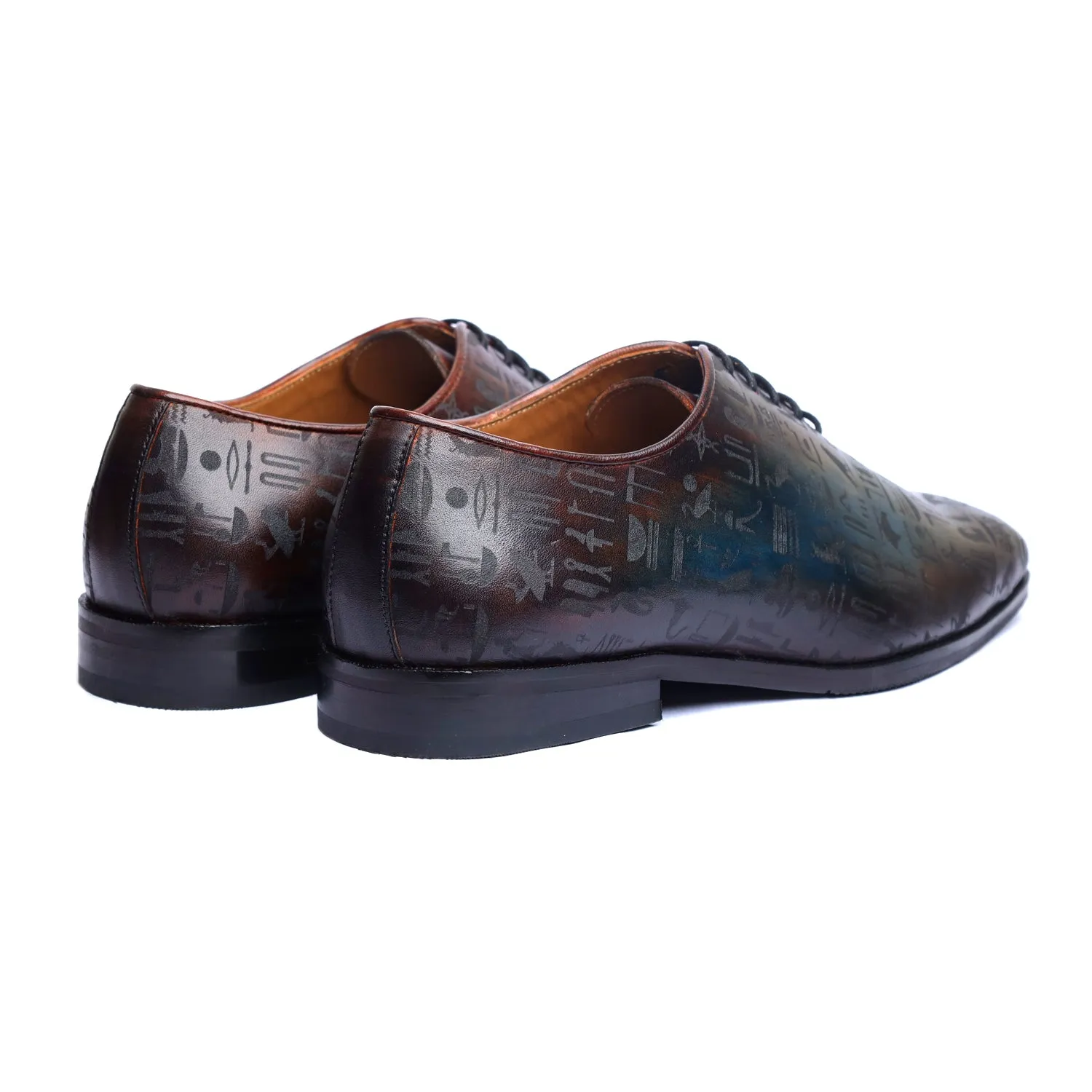 Egyptian Patina Wholecut Blue