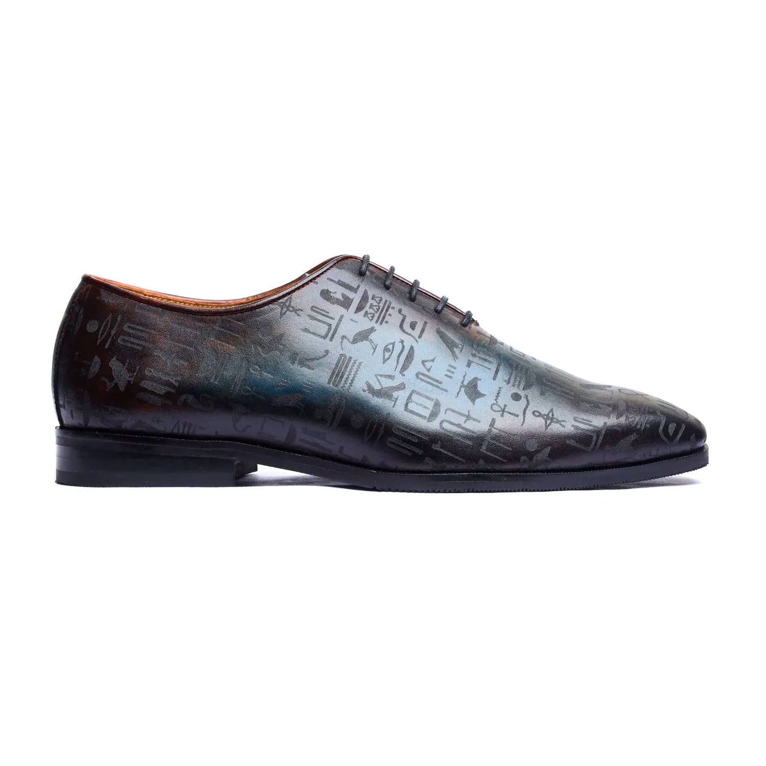Egyptian Patina Wholecut Blue